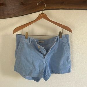 Outerknown corduroy shorts. Light blue